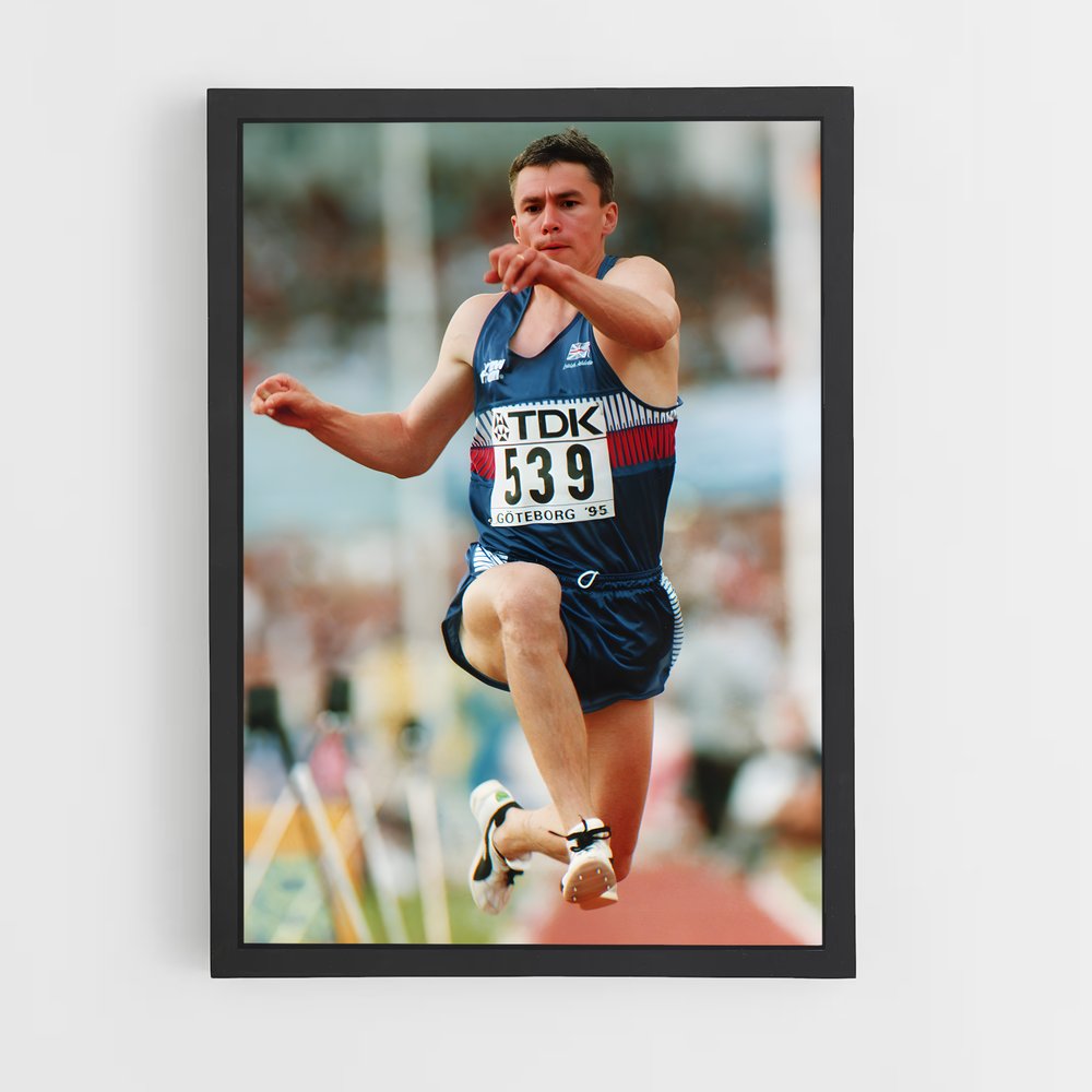 Poster Saut de Performance – affiche Athlétisme (vue 2)